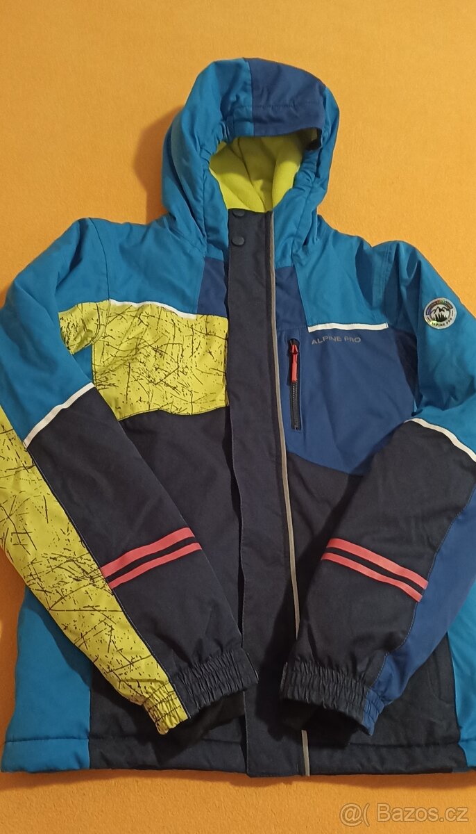 Lyžařská bunda kluk zn. Alpine pro vel. 164/170