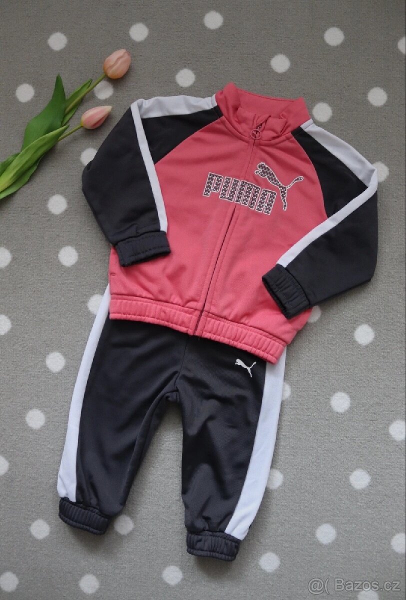 Puma - Dívčí sportovní tepláková souprava vel.74