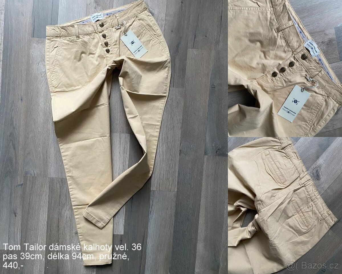 Tom Tailor dámské kalhoty vel. 36