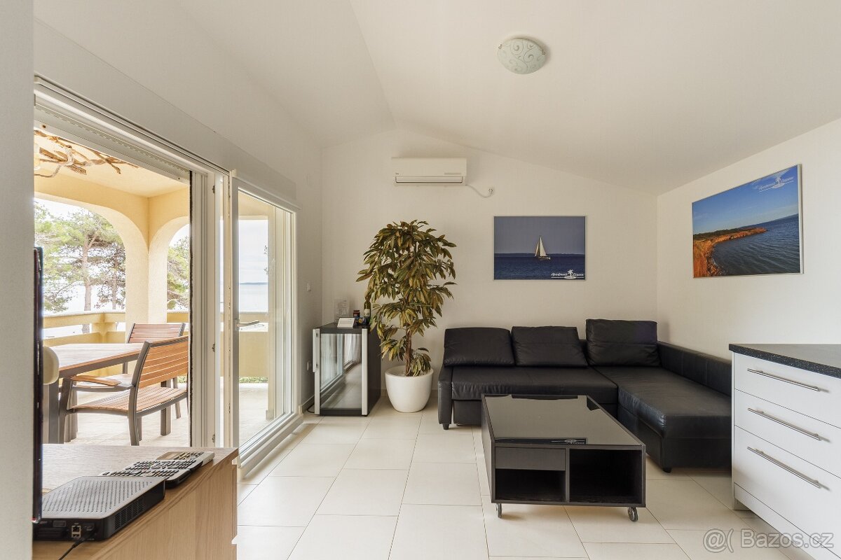 Luxusní apartmán s terasou v Chorvatsku