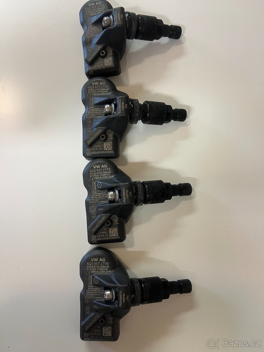 AUDI TPMS snímače tlaku originál