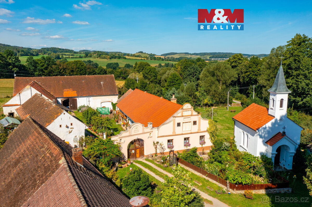 Prodej zemědělské usedlosti, 729 m², Volyně