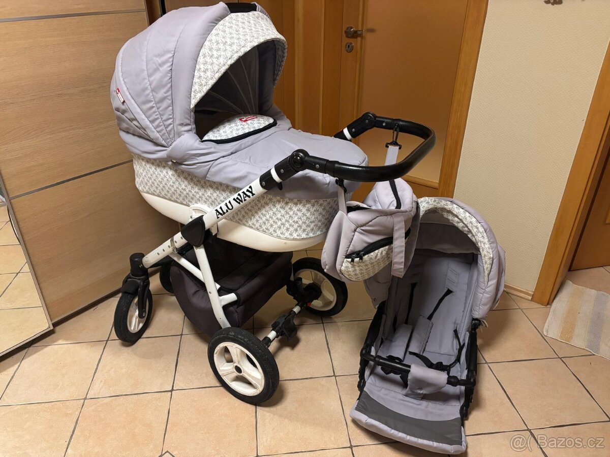 Kočárek BabyLux zachovalý po jednom dítěti