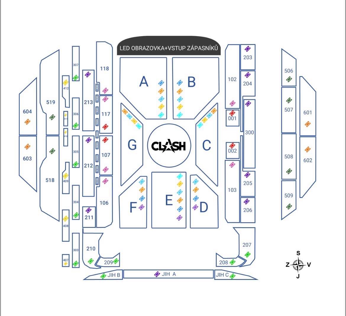 Clash 14, CLASH of stars