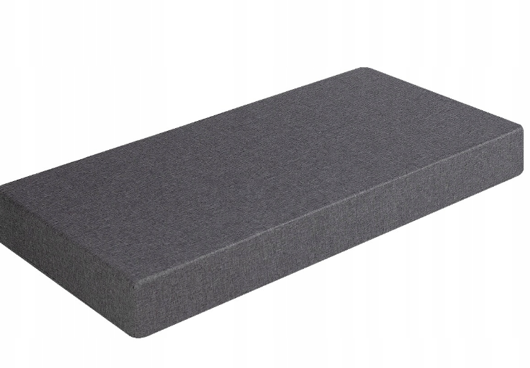 Zahradní polštář na houpačku Costway 120 × 60 × 15 cm – šedý