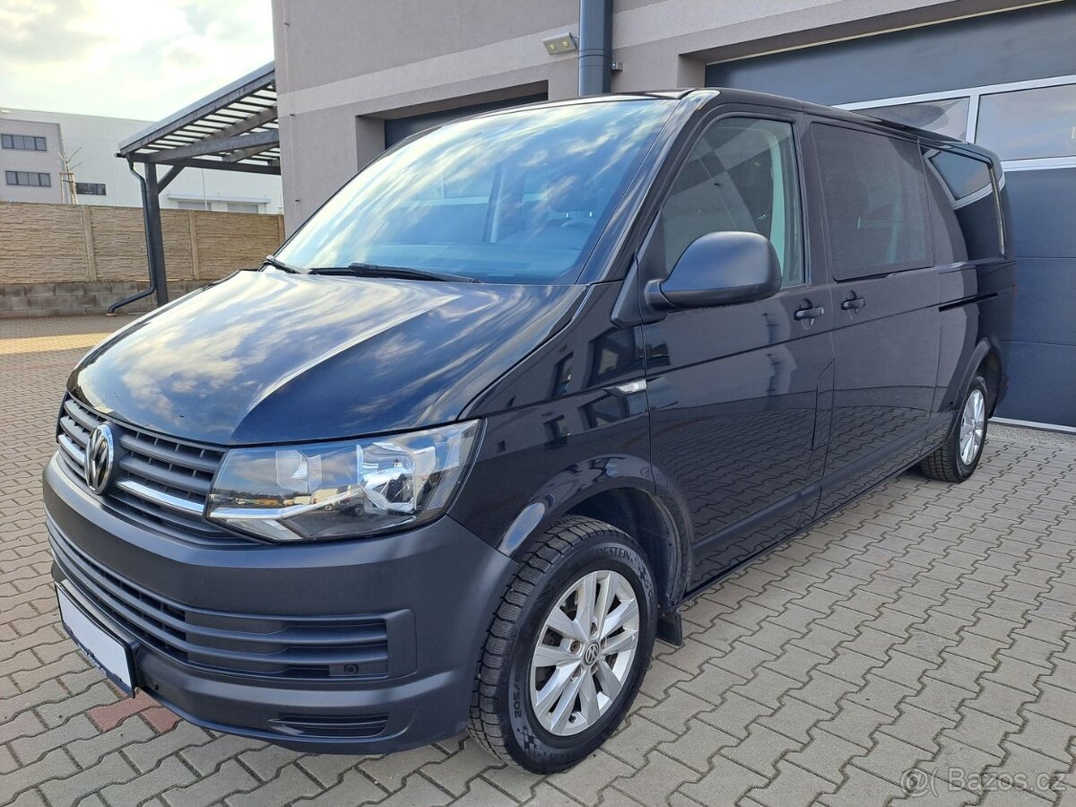 VW Transporter 2.0 TDI Long, 5 míst, ZÁRUKA, odpočet DPH