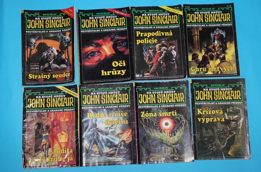 Na stopě hrůzy John Sinclair (27ks) + 3x John Sinclair (3ks)