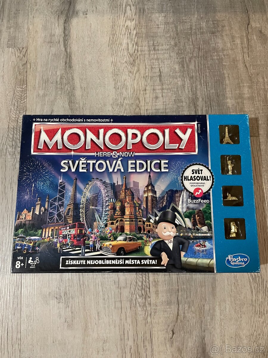 Desková hra Monopoloy Here&Now Světová edice
