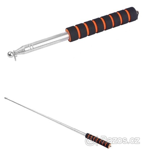 Teleskopická tyč k síti na odchyt malých vtákov- ornitolog.