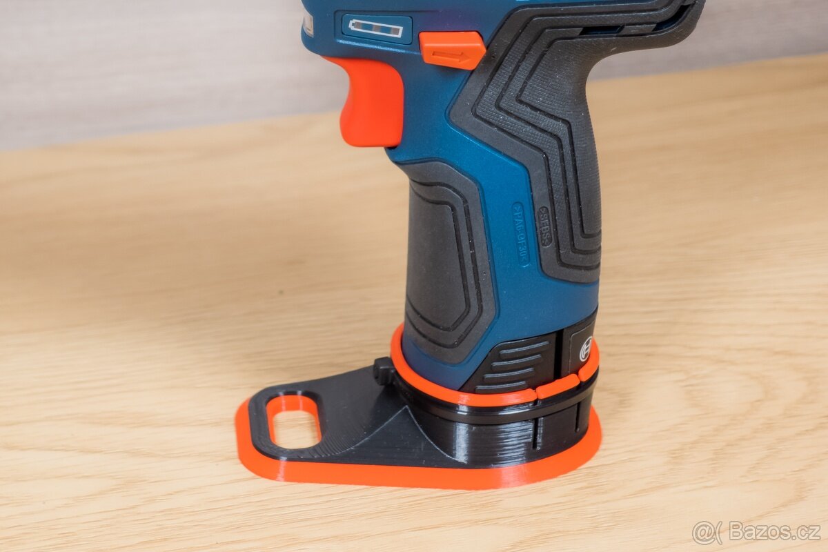 Stojan na Bosch 12V batérie pre aku vŕtačky a náradie