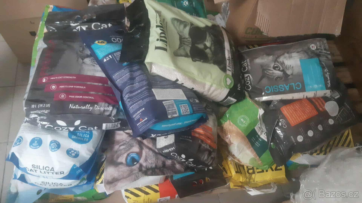 Podestýlky pro kočky, králíky morčata atd.