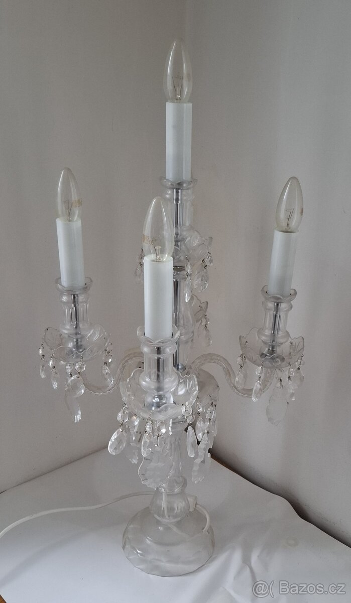 Stolní ověsová lampa