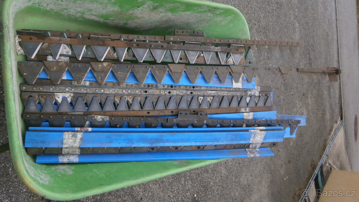 Žací lišty -lištové sekačky
