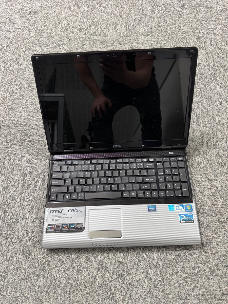 Notebook MSI CR620
