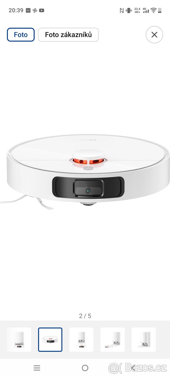 Robotický vysavač Xiaomi Vacuum X20