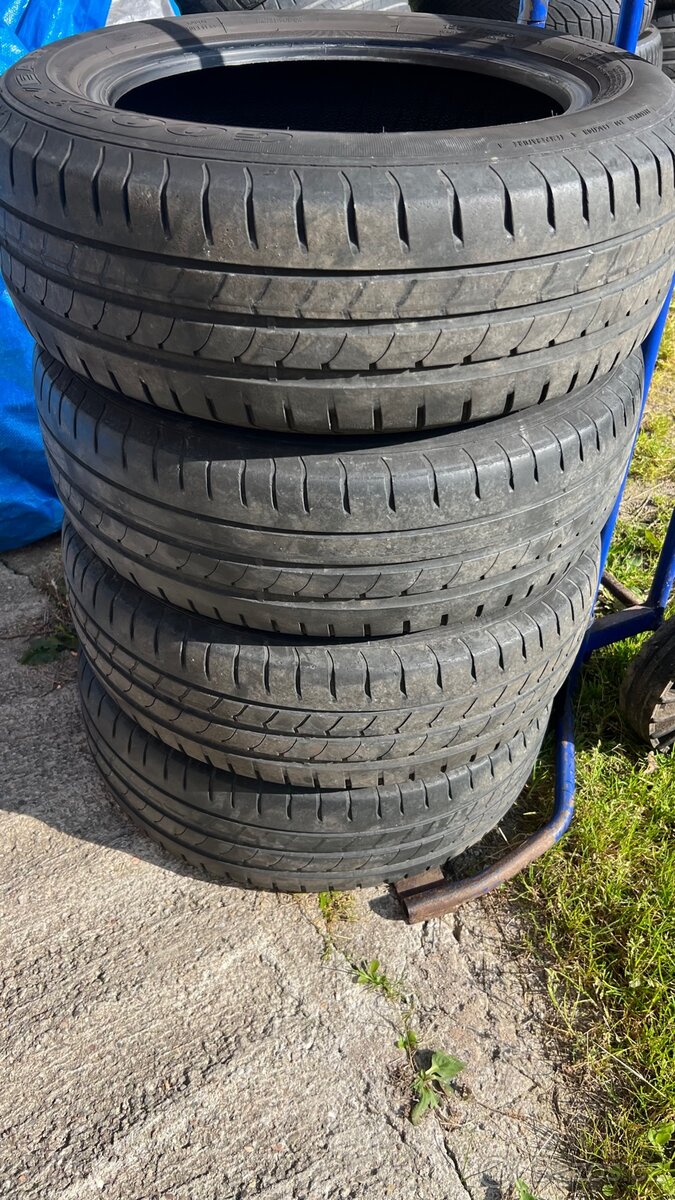 Prodám letní pneu 4.ks 195/60/16