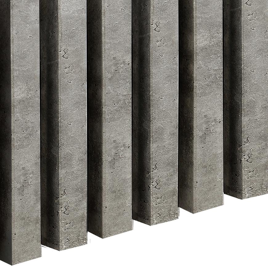 Dekorační lamely 3D - šedá (Loft beton)