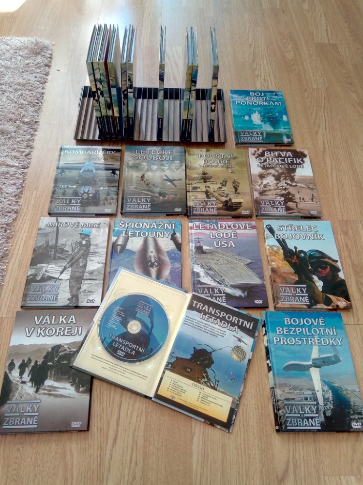 Kolekce 22 DVD o vojenství