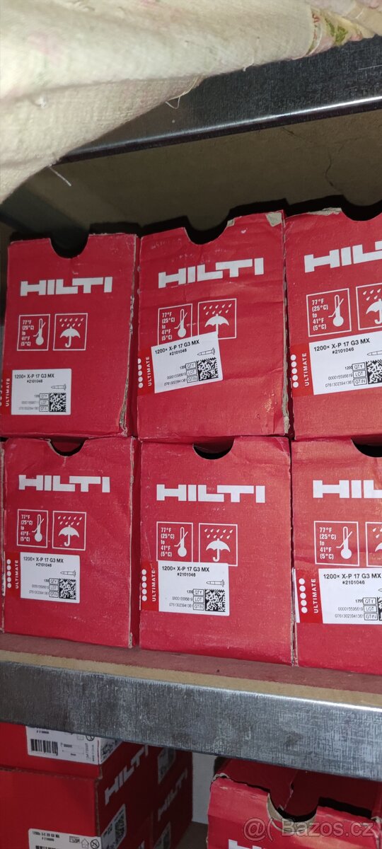 Hřeby HILTI GX3 pro vsazovací přístroj GX 3 - [27.12. 2024]