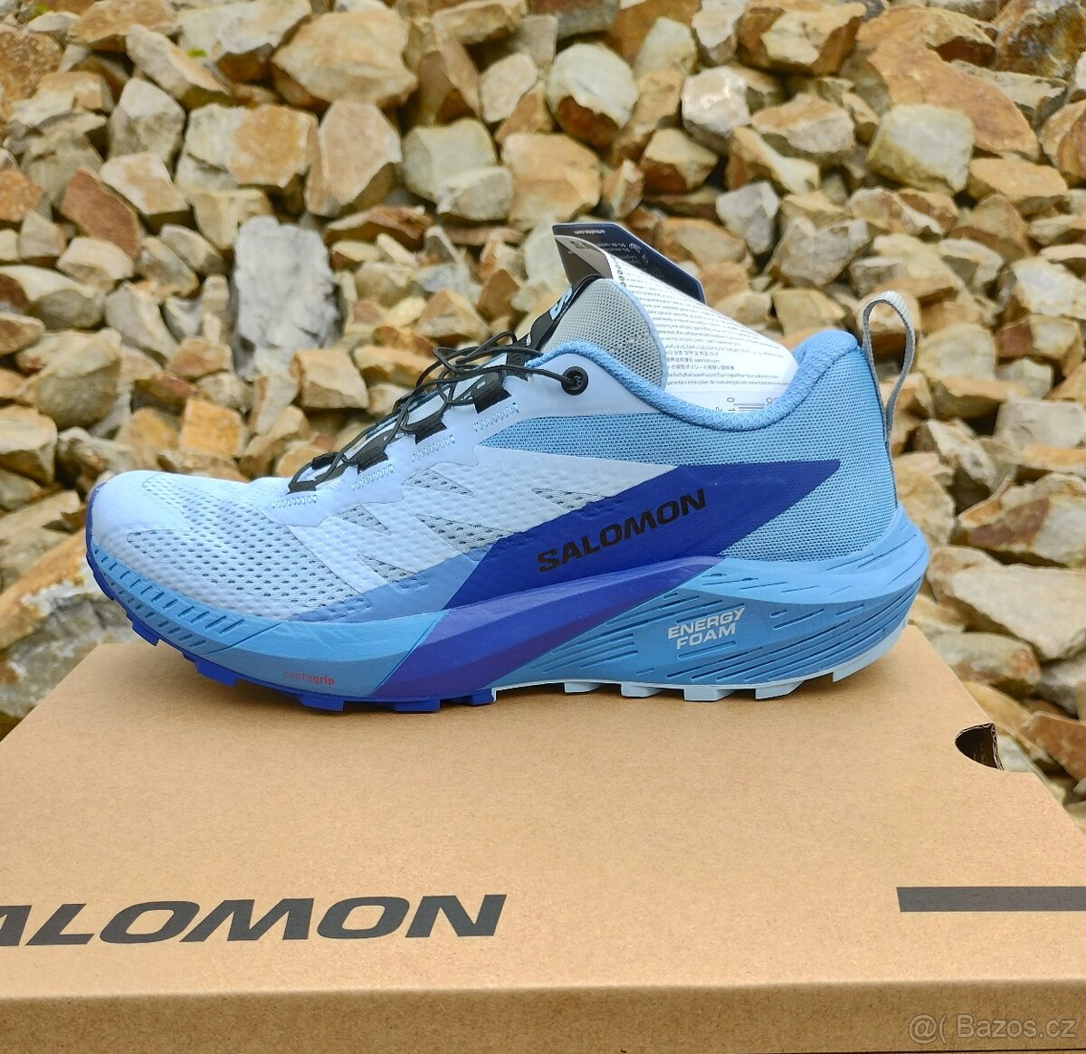 SALOMON SENSE RIDE 5 472153 vel. UK6/EUR 39- levně