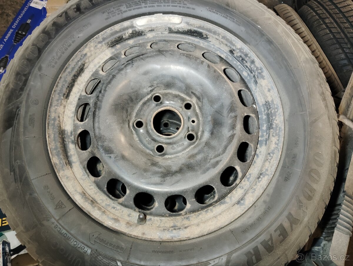 5x112 6,5x16 et42, škoda VW, 215/65 R16 zimní