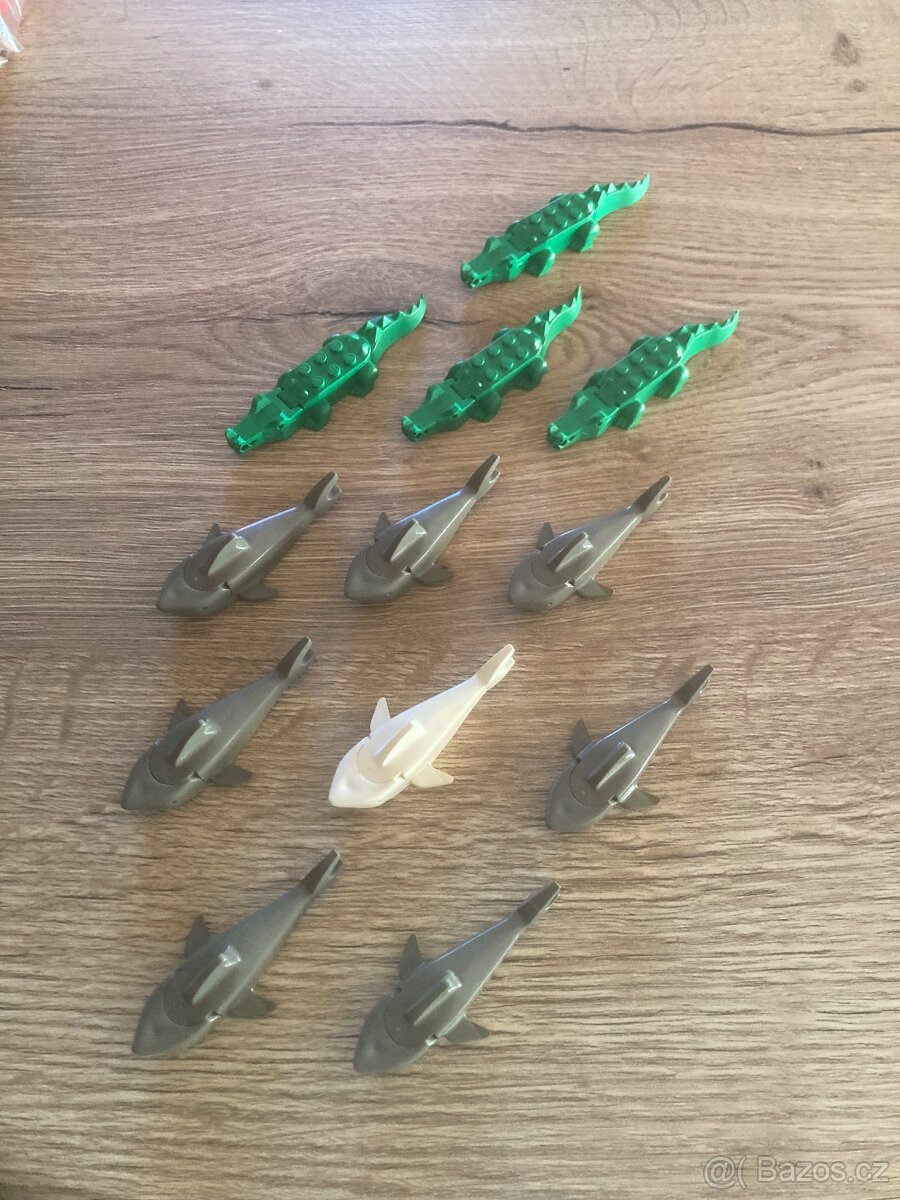 Lego krokodýl žralok Piráti