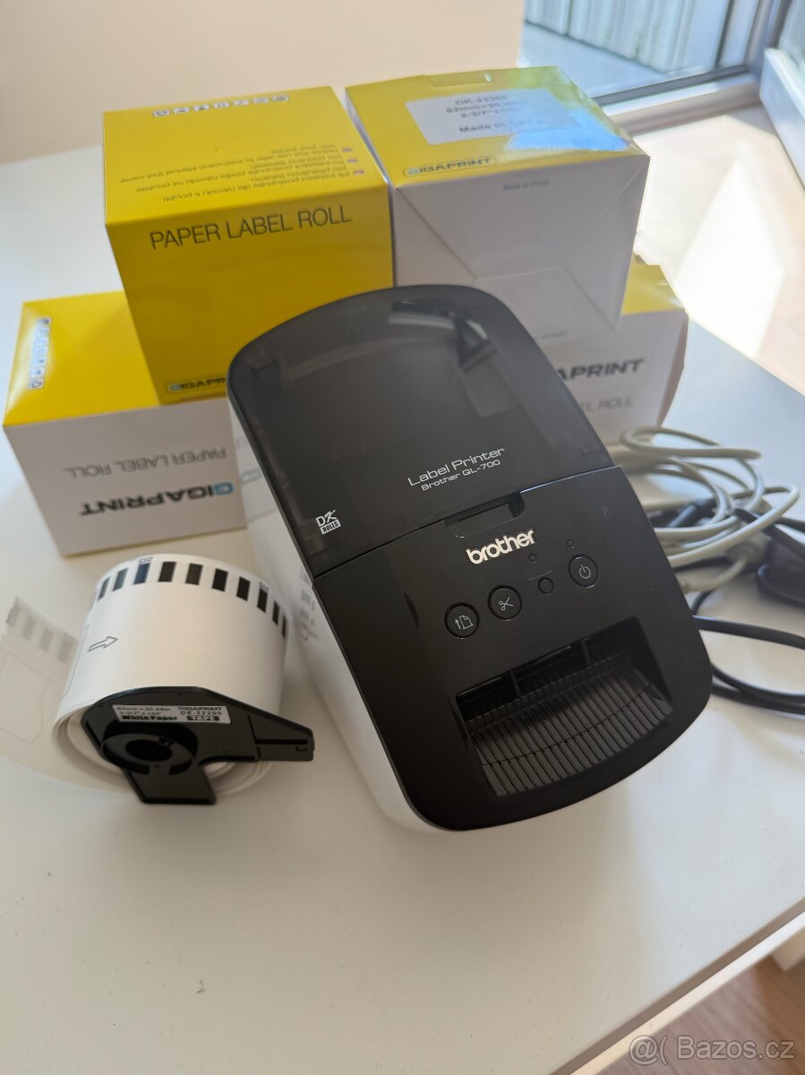 TIskárna Brother QL-700 - Tiskárna štítků