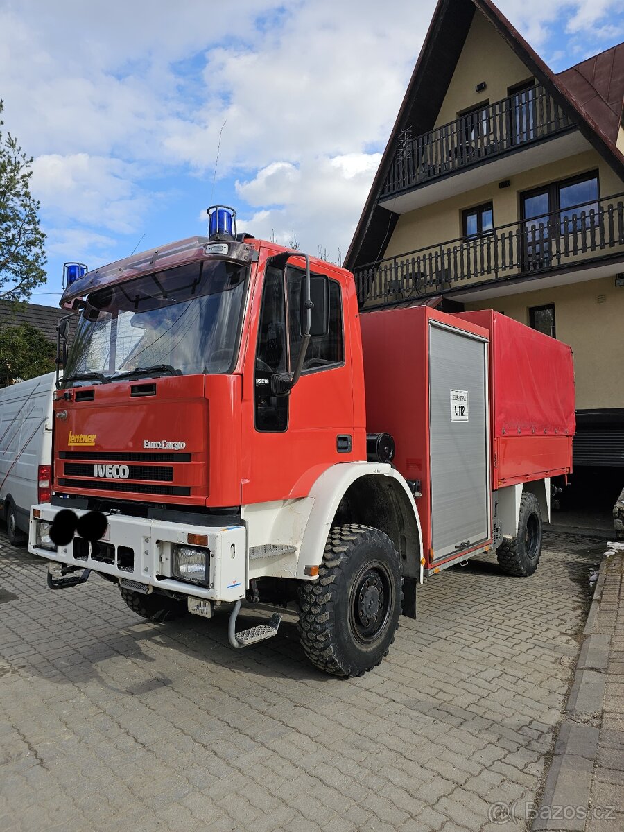 Iveco Eurocargo 4x4 ako nove Hasičske vozidlo Unimog Man