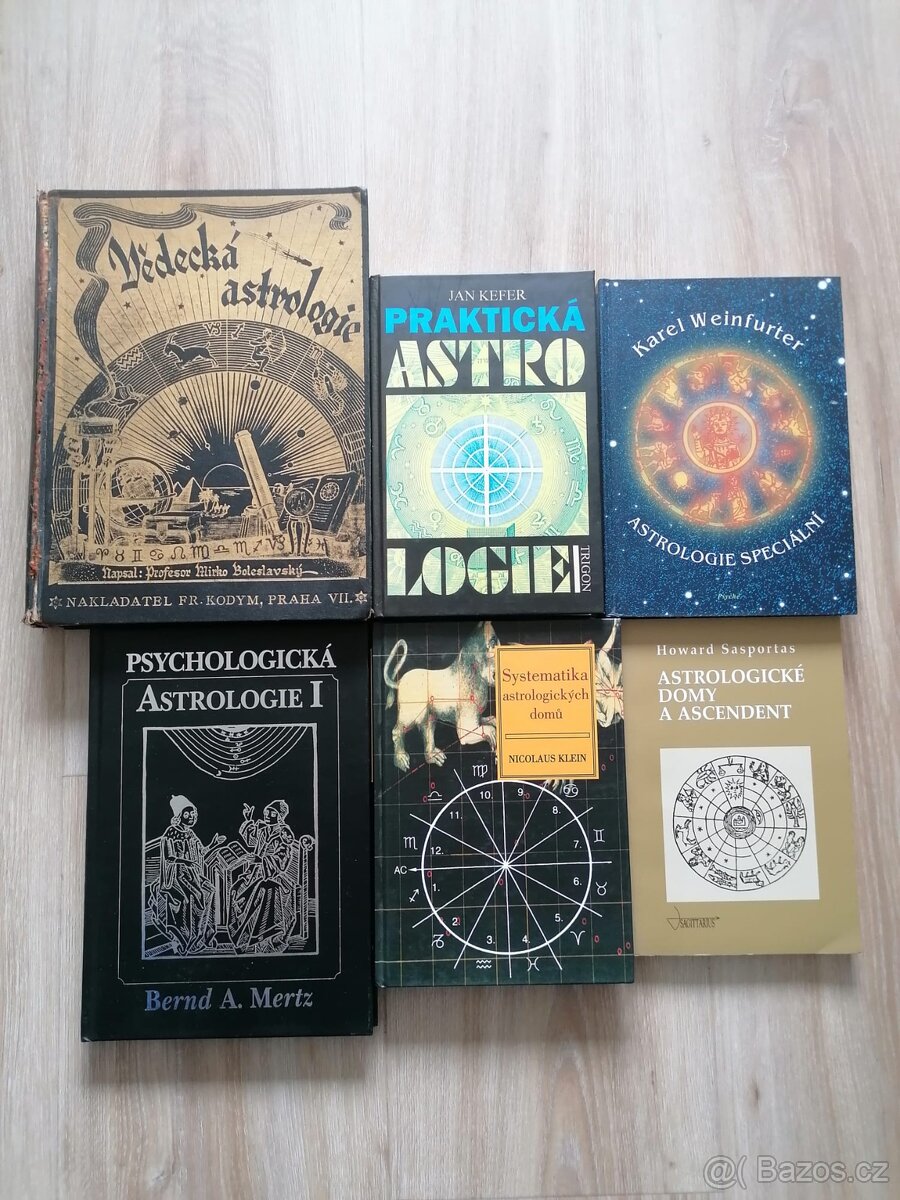 6x KNIHA NA TÉMA ASTROLOGIE