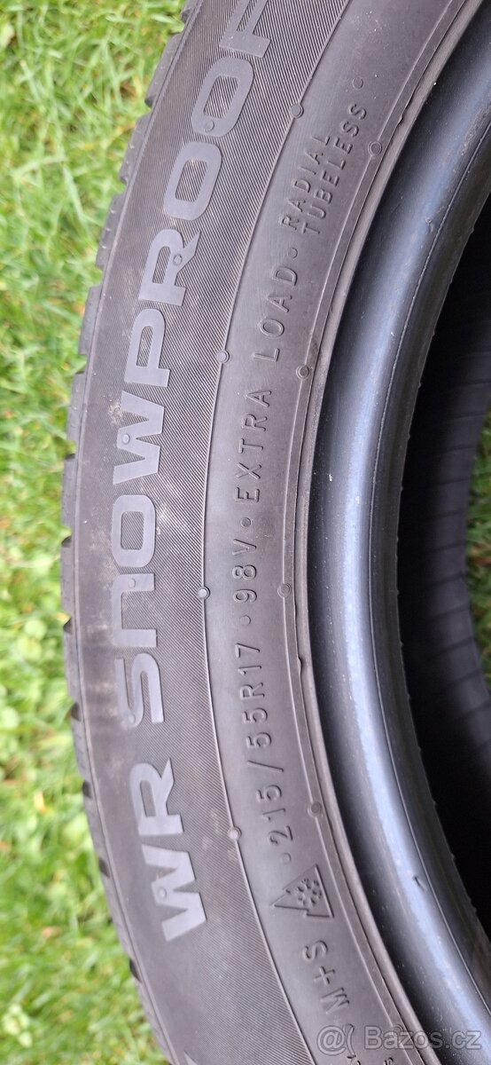Zimní pneu 215/55 R17