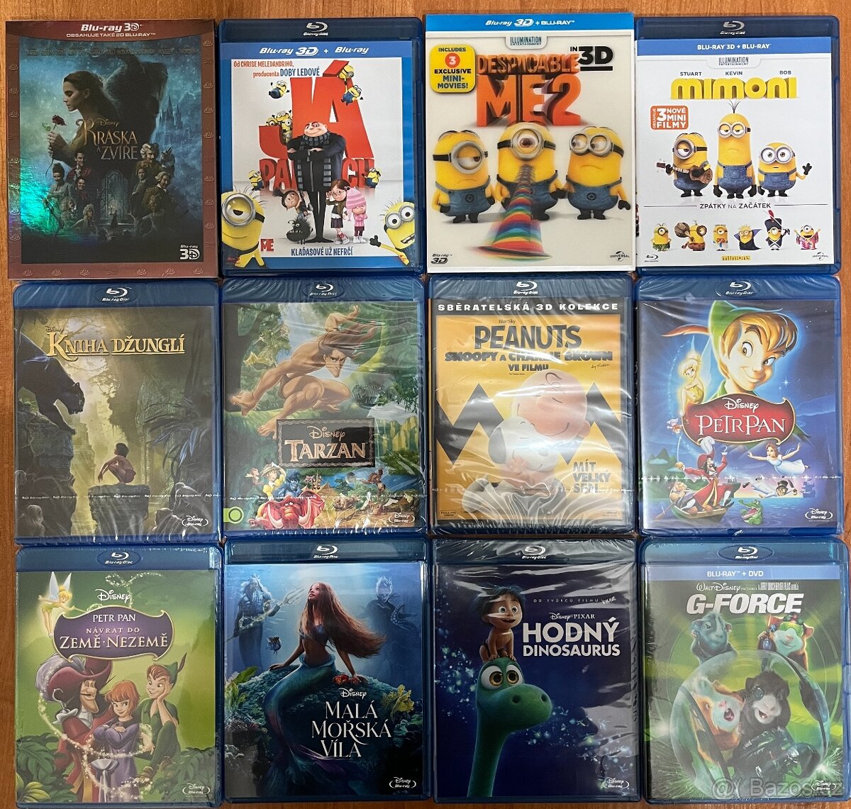Blu ray film pohadky Disney
