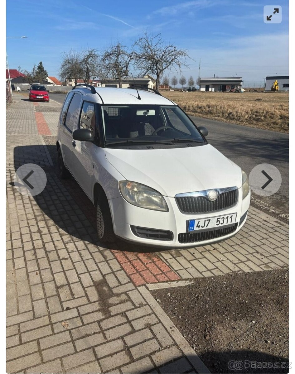 ŠKODA Roomster Praktik 1.4 benzín, nová STK, tažné