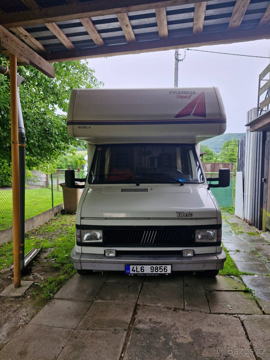Obytny automobil fiat dukato nadstavba frankie