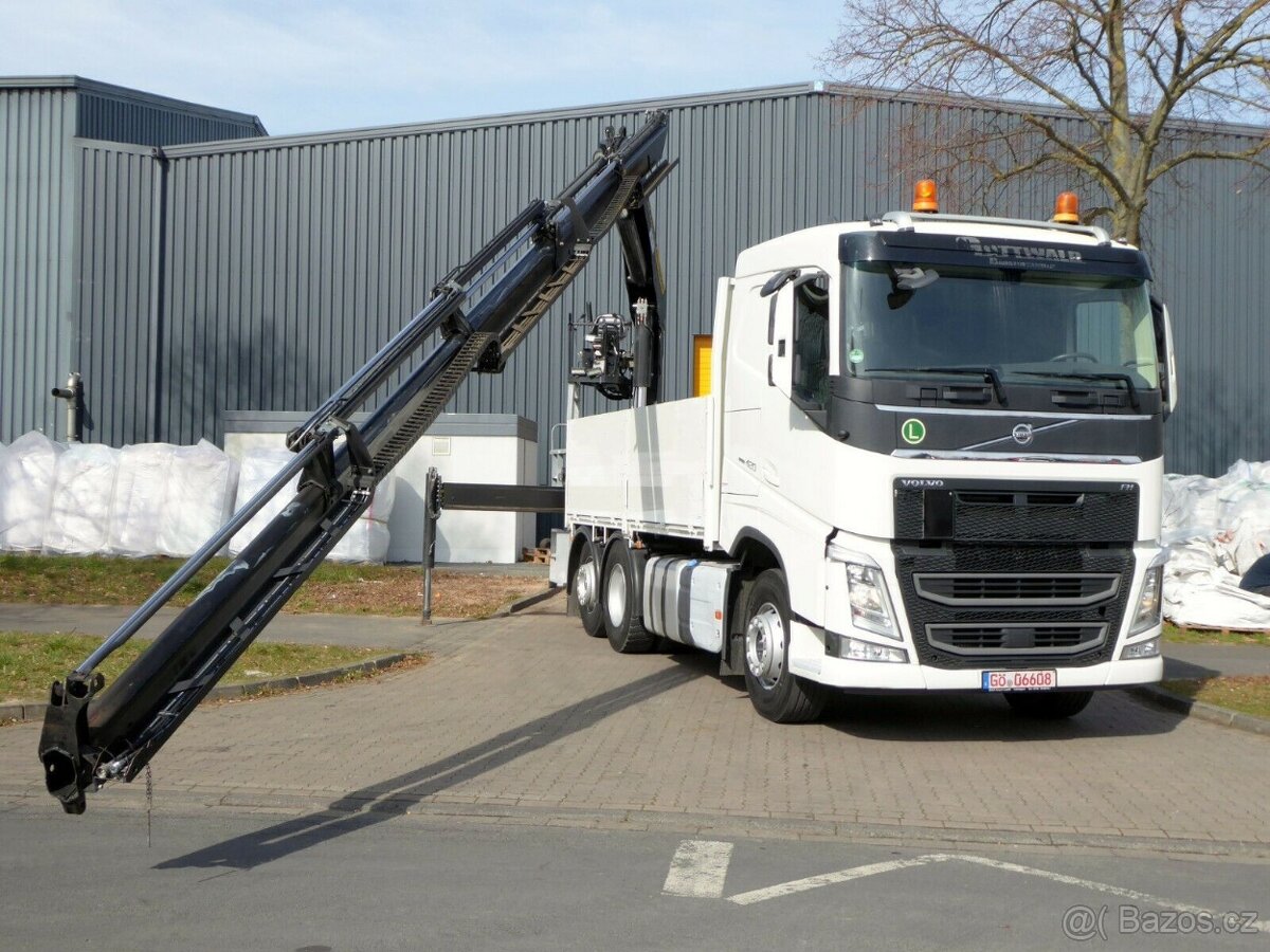 Volvo FH 420 - 6x2 – Valník + HR-Palfinger PK 24001-K–EURO 6