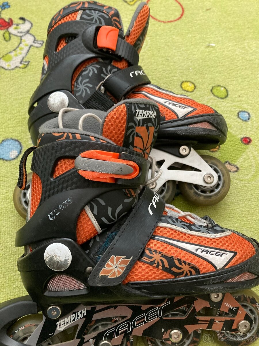 Dětské kolečkové inline brusle Tempish Racer 31 -34