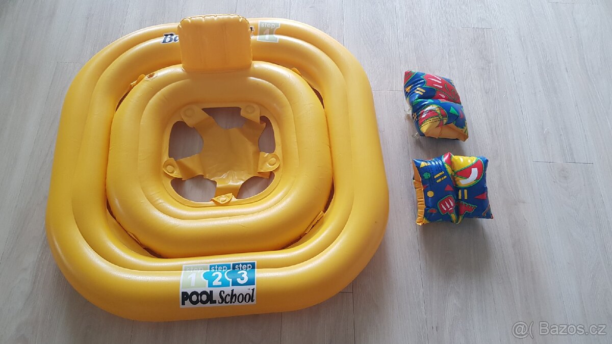 Dětský nafukovací kruh + rukávky do vody