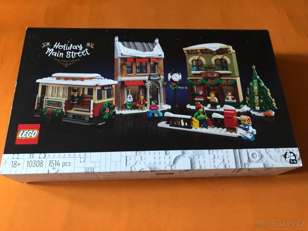 Lego 10308 Vánoce na hlavní ulici
