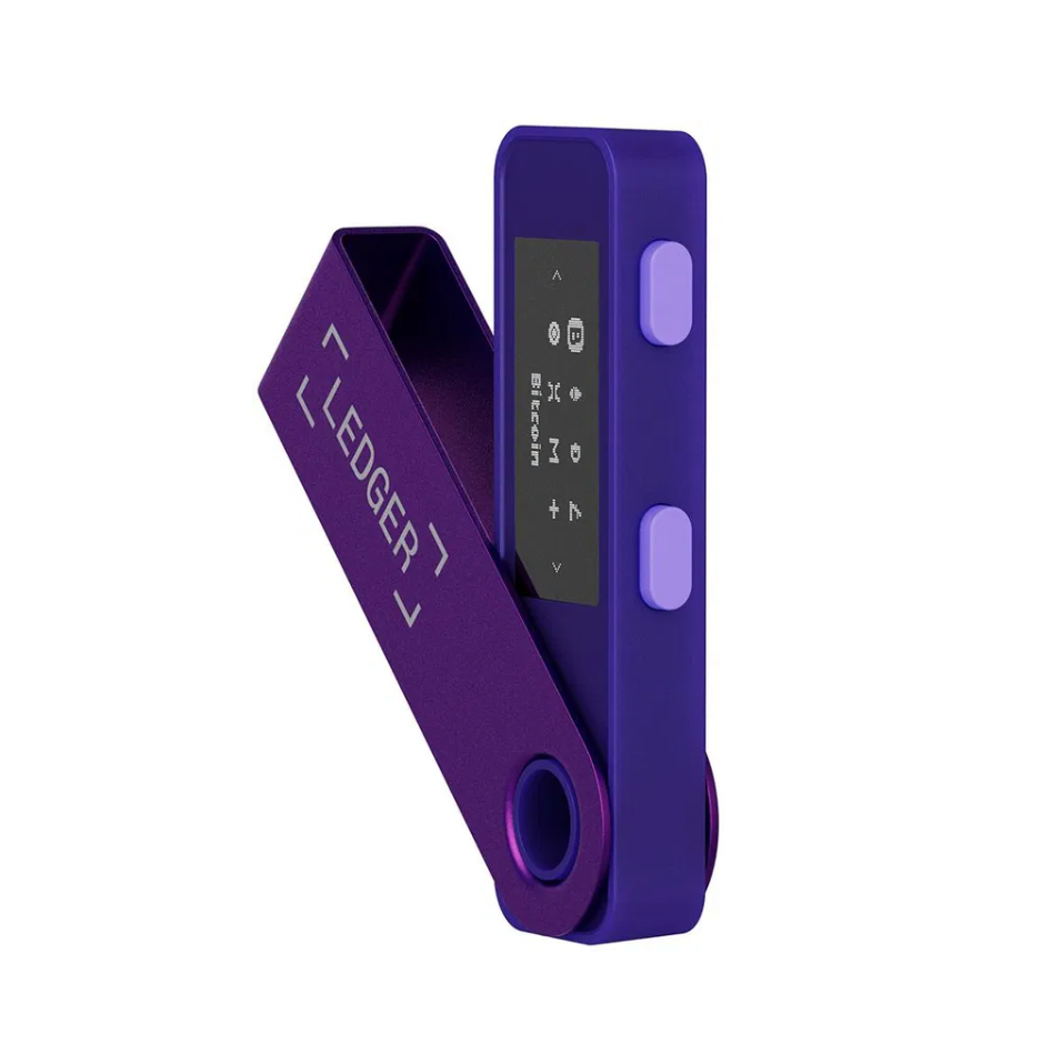Ledger Nano S Plus peněženka crypto Hardware wallet purple