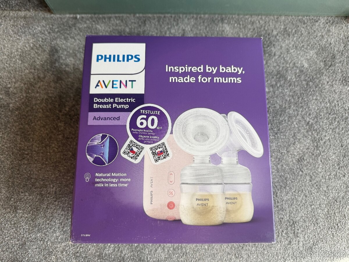 Philips Avent elektrická odsávačka mateřského mléka Duo
