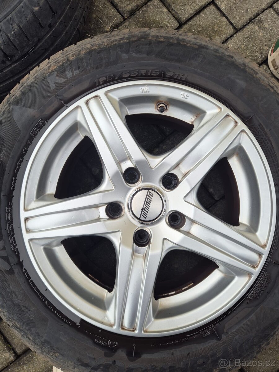Kola-Alu kola Ultimate 15” s pneumatikami 195/65 R15 91H – H