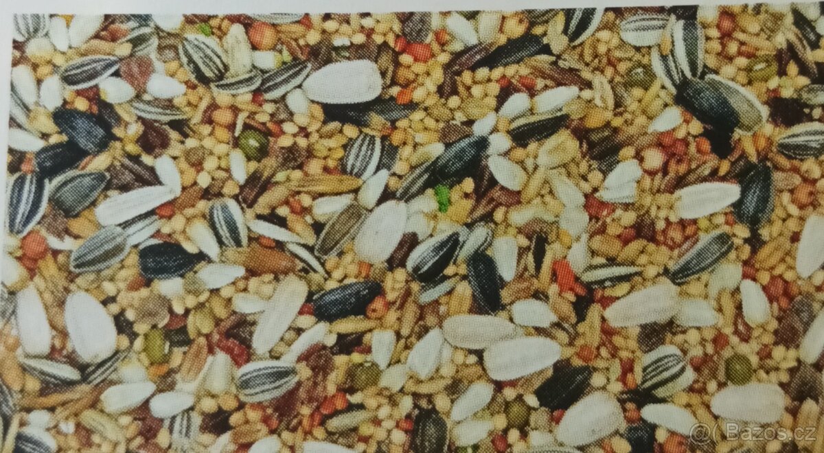 Střední papoušek 10 kg.