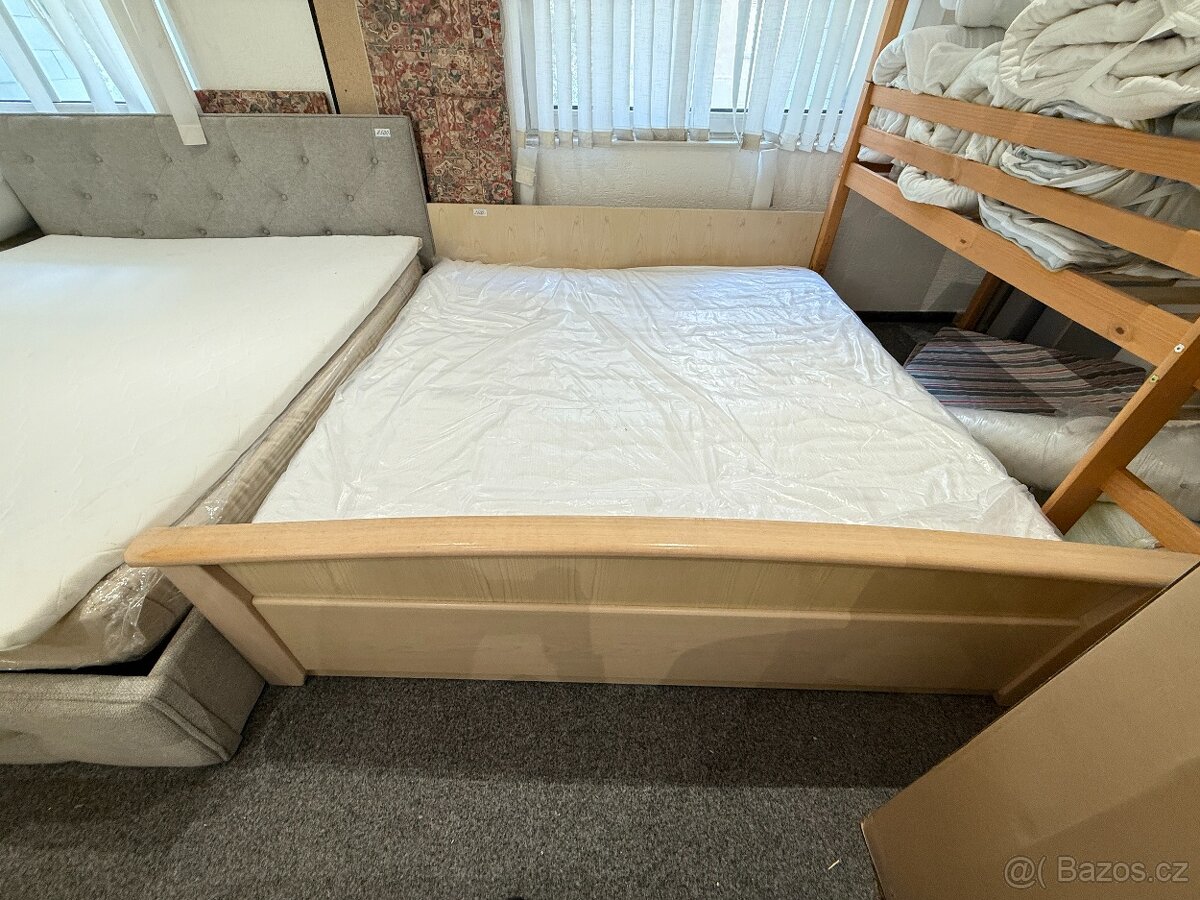 Postel 180x190 KOMPLET vč. NOVÉ matrace