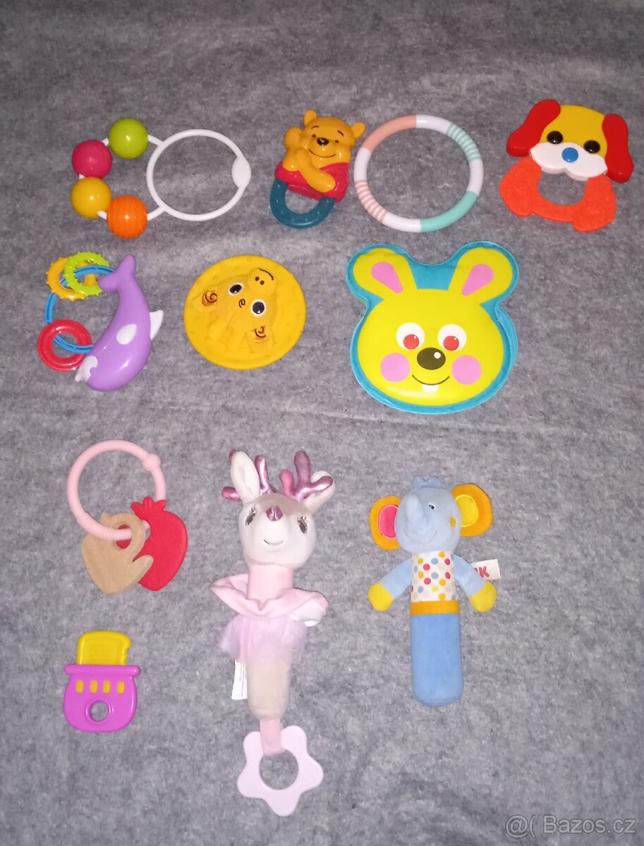 Hračky pro miminka 0+