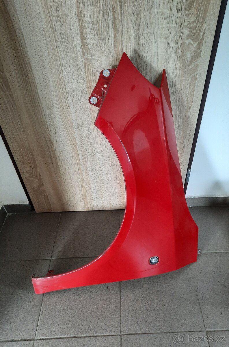 nd ze škoda fabia 2, 1.2.TSI 63kW, červená