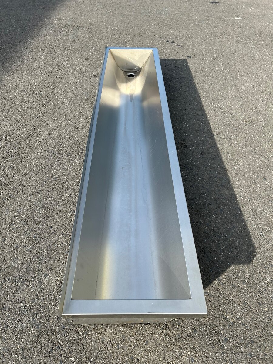 Nerezový žláb 2000x400