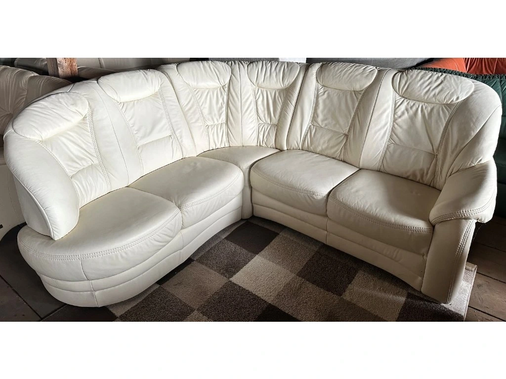 Luxusní rohová kožená sedací souprava,2752