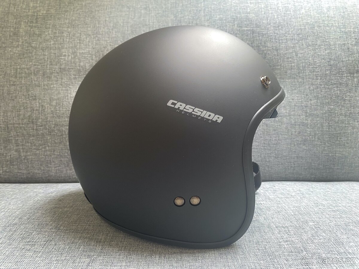 Přilba na moto otevřená Cassida Oxygen černá/matná vel M.