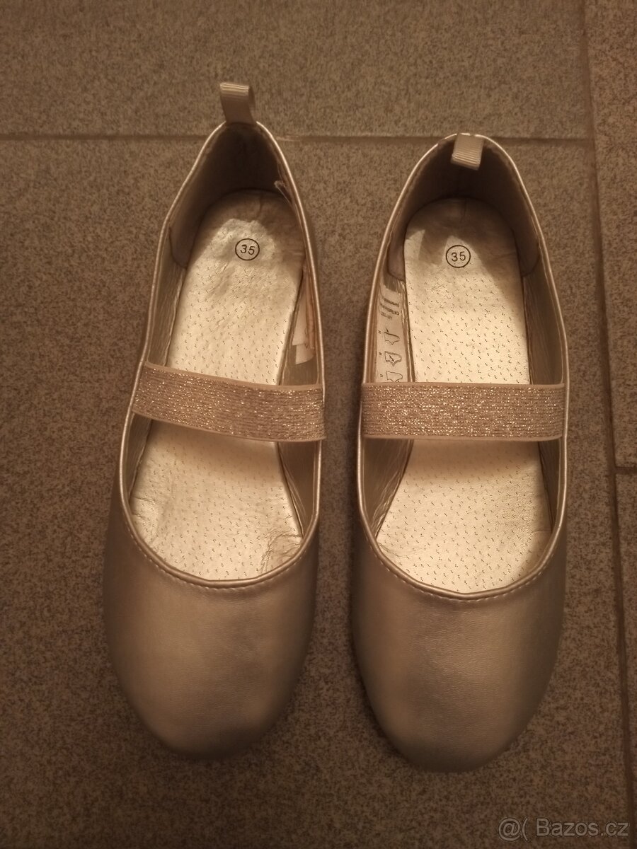 Dívčí balerínky vel. 35