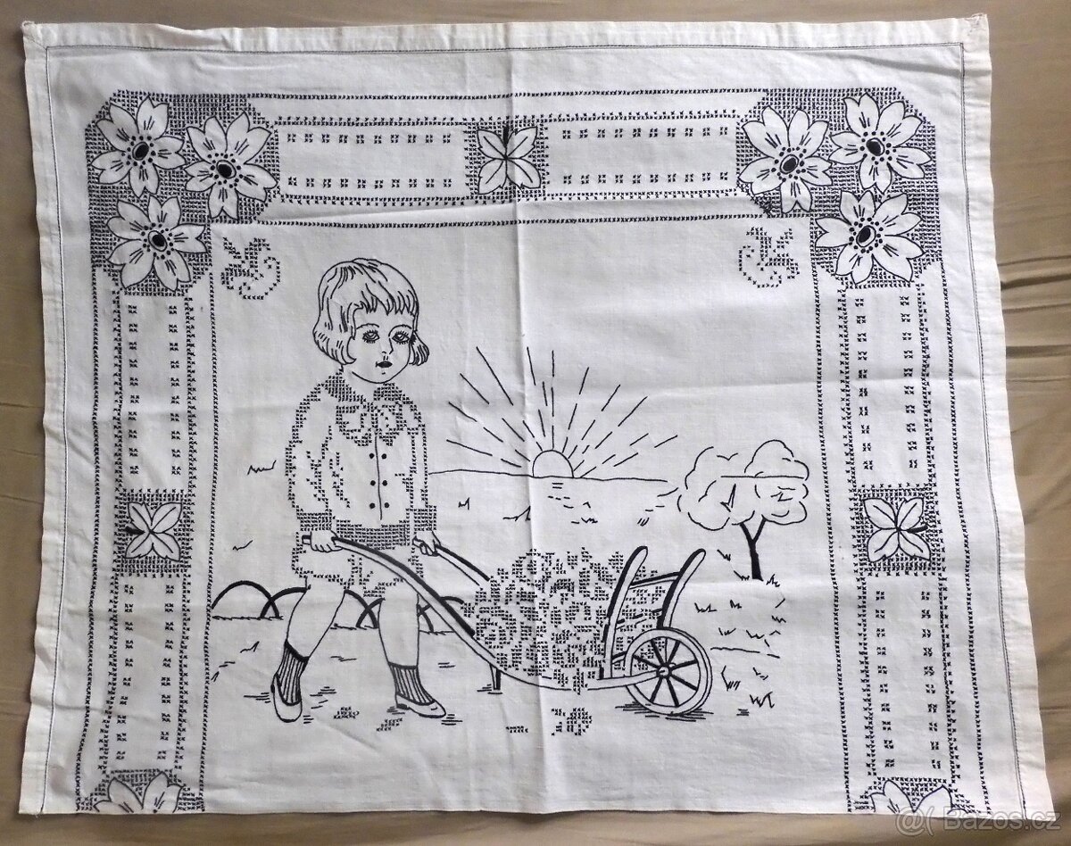 Dekorační výšivka do kuchyně