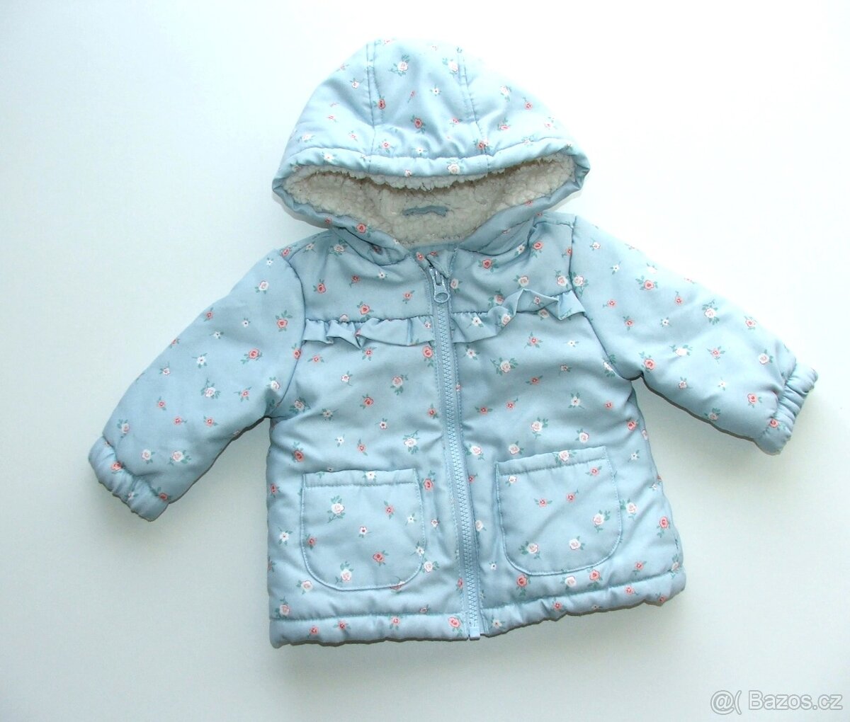 M514 Dívčí bunda s kožíškem vel. 68, George